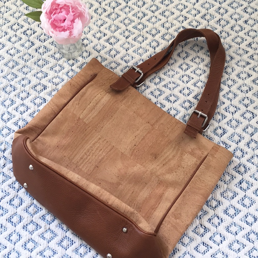 Portugal cork tote ~